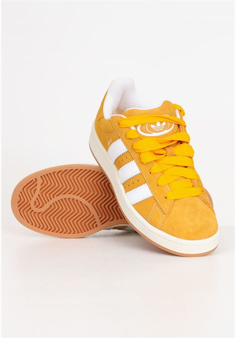CAMPUS 00s yellow and white men's and women's sneakers ADIDAS ORIGINALS | H03473.